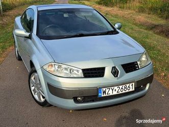 sprzedam b.ladnego renault megane 2 2.0 16v lpg cabrio żyrardów - sprzedajemy.pl