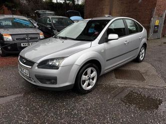 2006 ford focus 1.8 zetec 5dr [climate pack] hatchback petrol manual