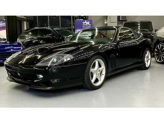 2001 ferrari 550 maranello noir manuel, 6 vitesses condui...