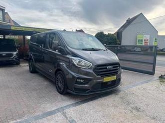 ② ford transit custom * ms-rt * dub cab * aut *édition limitée — camionnettes & utilitaires — 2ememain