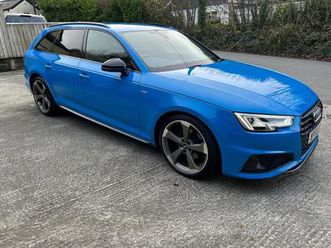 2019 audi a4 40 tfsi black edition 5dr s tronic estate petrol automatic