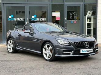 1.8 slk250 blueefficiency amg sport edition 125 g-tronic+ euro 5 (start/stop) 2dr