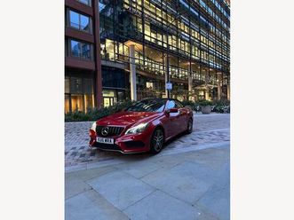 2.1 e220 bluetec amg line (premium) cabriolet 2dr diesel g-tronic+ euro 6 (start/stop) (177 ps)