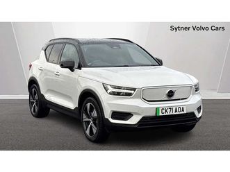 2021 volvo xc40 recharge 300kw recharge twin 78kwh 5dr awd auto