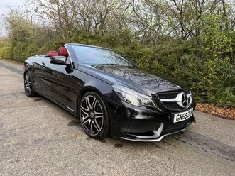 2015 mercedes-benz e-class 3.5 e400 amg line cabriolet