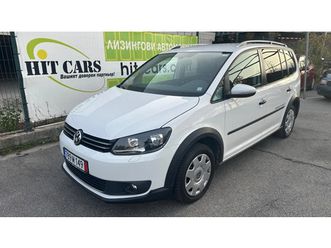 vw touran cross 1.4 tsi/tgi от първи собственик, 43000 км