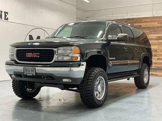 2003 gmc yukon 4x4 4wd xl 2500 sle / 6.0l v8 / 1-owner / lifted suv