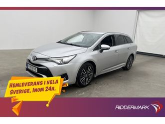 toyota avensis kombi 1.8 valvematic manuell, 147hk, 2017