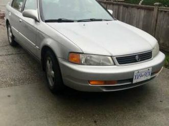 1998 acura 1.6el silver