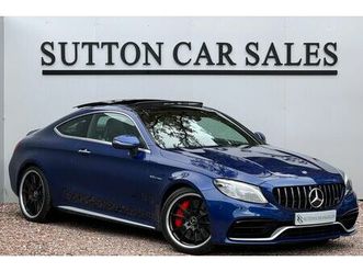 2018 mercedes-benz c-class 4.0 c63 amg s (510ps) (premium plus)(start/stop) coupe 2d speedshift mct