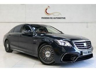 2018 mercedes-benz s-class 4.0 s63 amg l (executive)(start/stop)