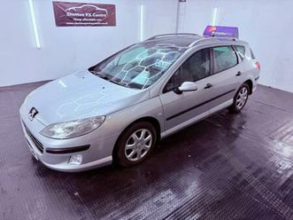 2006 06 peugeot 407 1.8 sw petrol manual estate in fantastic condition