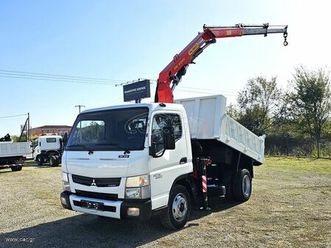 mitsubishi canter 2014 fuso 7c15 euro5b a/c γερανόσ pk 6001 ανατρεπόμενο