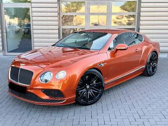 bentley continental gt 6.0 w12 speed 4wd facelift