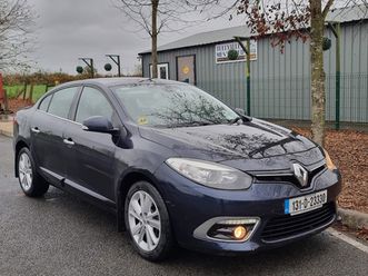 2013 renault fluence diesel saloon taxed €2,900
