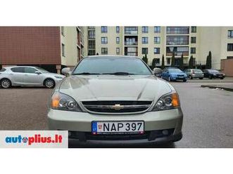 chevrolet evanda, 2.0 l., saloon / sedan