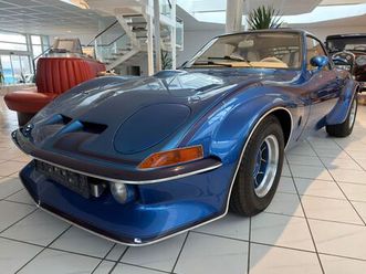 opel gt-a-l ·02/1973·sehr gepflegt·blau metallic·weißes leder