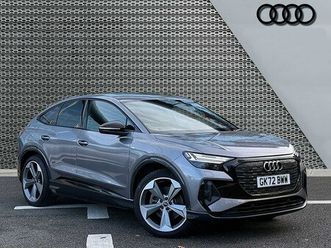audi q4 sportback e-tron vorsprung 50 quattro
