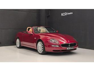 2003 maserati 4200 gt rouge foncé automatique, 5 vitesses...