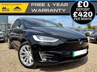 tesla model x 100d (dual motor) suv 5dr electric auto 4wde (417 bhp) - mcu2 -