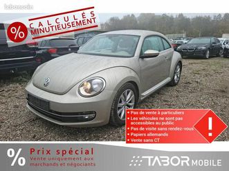 volkswagen beetle 1.2 tsi dsg design navi shz gra pdc clima