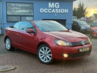 volkswagen golf vi cabriolet 1.6 tdi 105 cv cartat highline