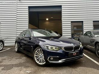 bmw serie 4 gran coupe f36 lci 440i bmw individual bva8 326 ch pack mémoire + navi pro + sièges chauffants + attelage