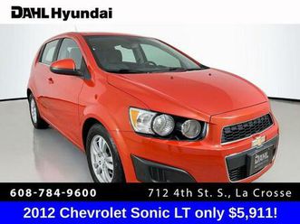 2012 chevrolet sonic 2lt