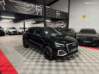 audi q2 30 tdi 116 s line s tronic black edition 1ere main tva recup suivi audi