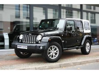 jeep wrangler v6 3.6 284ch - édition finale - 4x4 - attelage