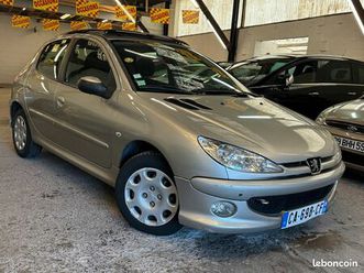 peugeot 206 1.4 l 90 cv / toit ouvrant / 167 000 kms