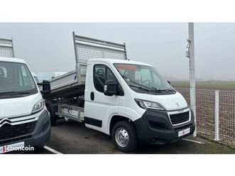 peugeot boxer benne 130cv en excellent état, révisé, garanti, reprise et financement possibles