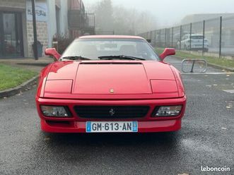 ferrari 348 gtb production mondiale 252 exemplaires serie finale de la 348 irreprochable et introuvable reprise possible livraison possible sur toute la france 