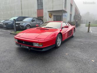 ferrari testarossa irreprochable introuvable dans cet etat reprise possible livraison possible sous 48 h sur toute la france