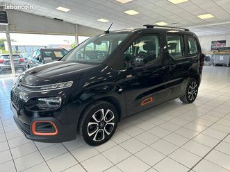citroën berlingo iii taille m 1.5 bluehdi 130 s&s xtr noir 2020 1ere main