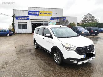 dacia lodgy stepway 1.5 dci 110 08/2018 170000km 7 places 1ere main distribution ok reviser garantie