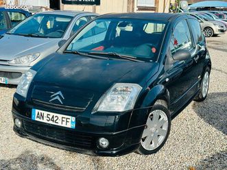 citroën c2 1.6 i 16v 110cv sensodrive boîte auto distrib neuf