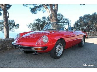 alfa romeo spider 2000 veloce – 1977 – carte grise collection