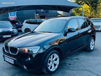 bmw x3 2.0d 150 cv bva8 s-drive executive / 2 eme main / entretien bmw