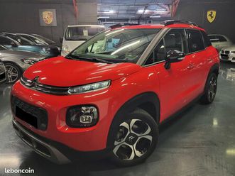 citroen c3 aircross boite auto 1.2 puretech 12v s&s 110cv eat6 shine (1ère main - suivi citroen - gps - caméra- carplay)