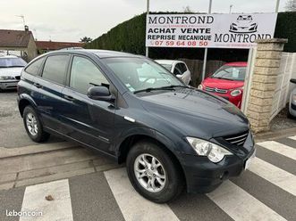ssangyong actyon 2.0 xdi 141ch 4x4 confort