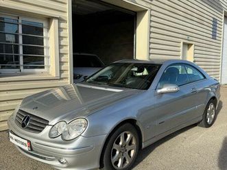 mercedes-benz classe clk coupe ii (c209) 320 elegance bva v6 3.2 218 ch