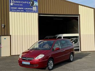 pmr citroen c8 / 1ere main / sièges turny passager + hayon élévateur