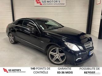 mercedes classe e coupé e 350 cdi fap blueefficiency - bva 7g-tronic plus coupe - bm 207 executive - bva phase