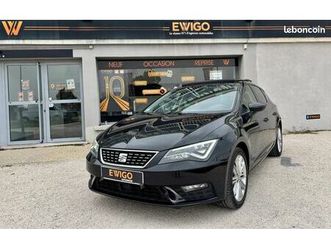 seat leon 1.5 tsi 150ch act xcellence dsg bva*toit ouvrant*carplay*chargeur a induction*alcantara
