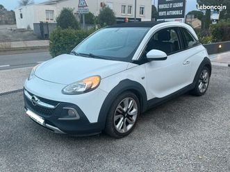 opel adam 1.0 turbo 115cv rocks cabriolet 1ère main