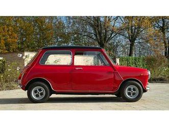 1969 innocenti mini rosso manuel conduite à gauche in ita...
