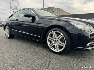 mercedes coupé e 350 cdi blueefficiency