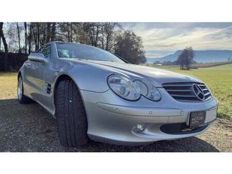 2002 mercedes sl class argent automatique, 5 vitesses con...