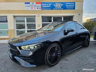 ?? etat neuf - mercedes-benz cla coupe 180 amg line 7g-dct (590e/mois) - toit ouvrant - faible kms